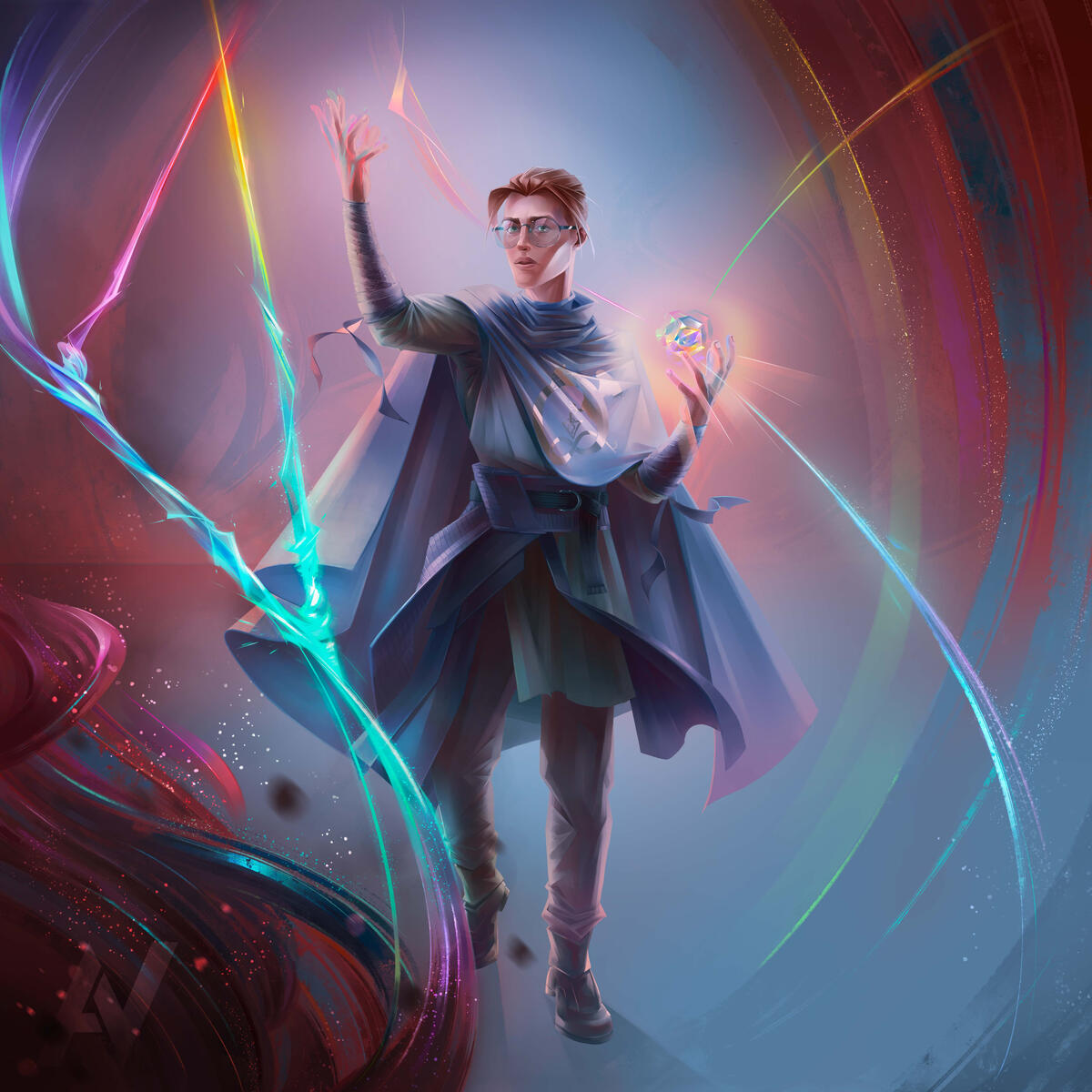 Commissioned Mage Illustration