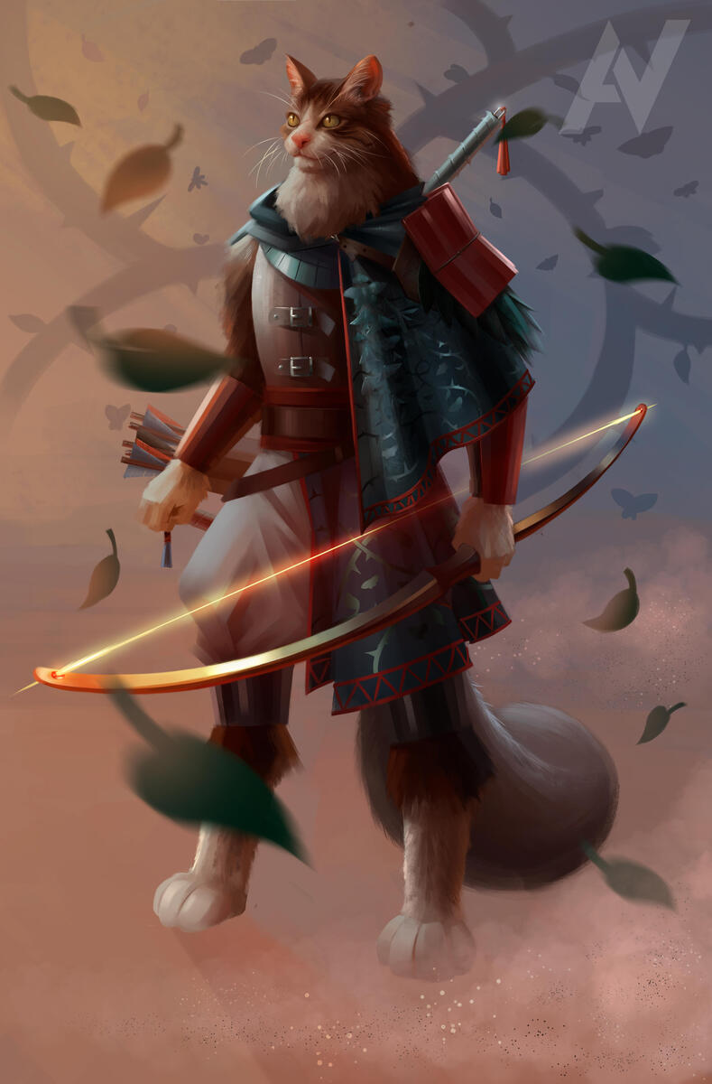 Commissioned Tabaxi Ranger