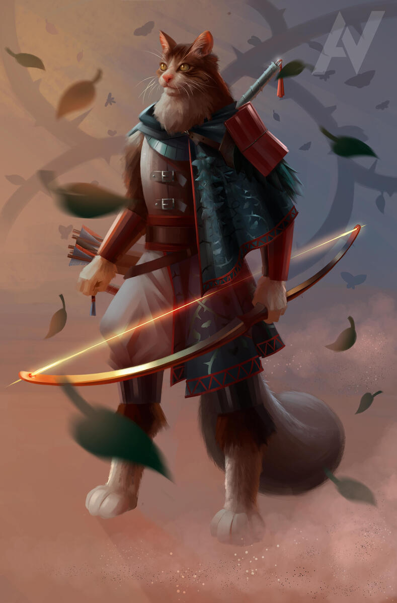 Commissioned Tabaxi Ranger