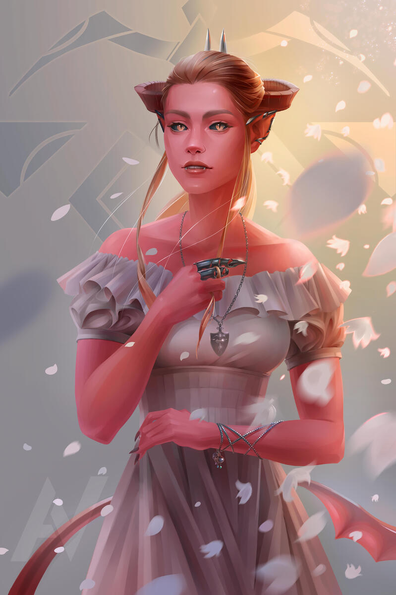 Tiefling Cleric OC